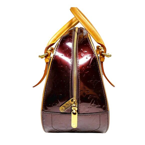 Louis Vuitton Summit Drive handbag in Amarante Monogram Vernis leather - Picture 3 of 8